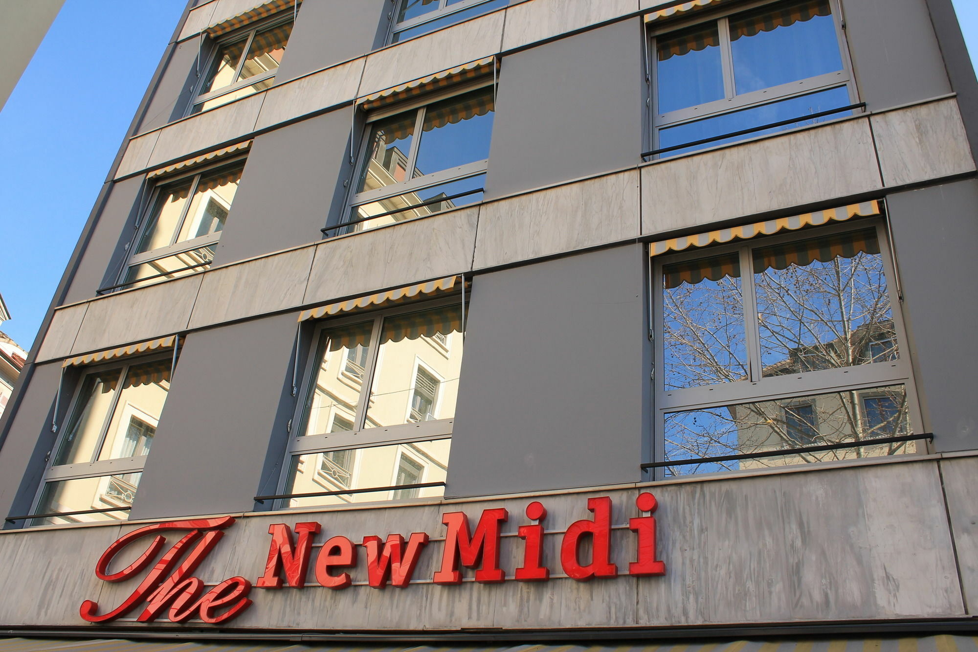 The New Midi Hotel Geneva Exterior photo